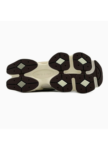 Цветные демисезонные кроссовки мужские new balance 9060 mint brown нью беланс 9060 No Brand