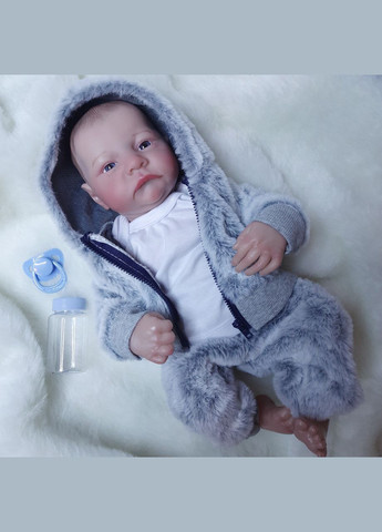 Кукла Реборн девочка можно купать Пупс Reborn с одеждой и аксессуарами 45 см NPK (323654329)