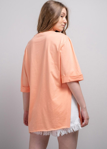 Персикова літня футболка жіноча 340524 Power