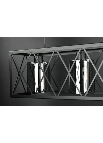 Люстра подвесная LOFT на 3 лампочки 26956 Черный 35-100х25х63 см. Sunnysky (324395969)