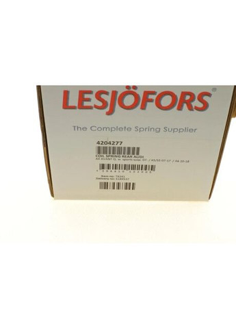 Пружина подвески 4204277 Lesjofors (354762962)