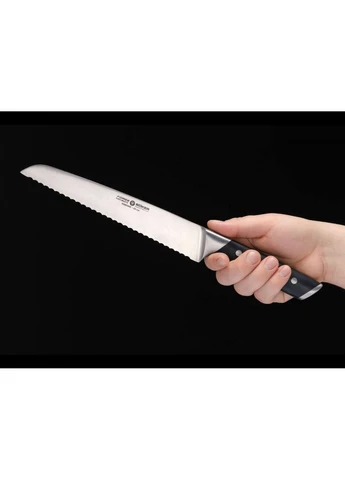 Кований кухонний ніж для хліба Forge Brotmesser, довжина клинка 220 мм, вага 290 г Boker (394043667)