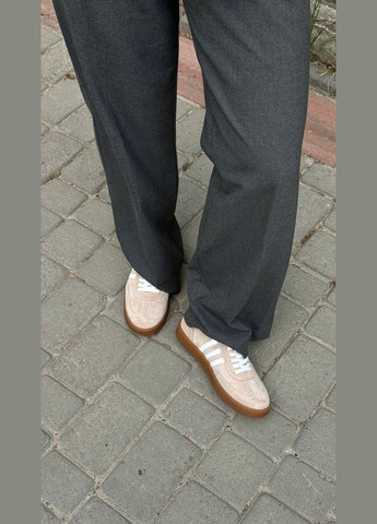 Бежеві жіночі трендові кеди (1948) No Brand