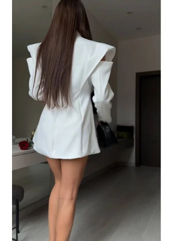Жіночий подовжений піджак Fashion (379974632)