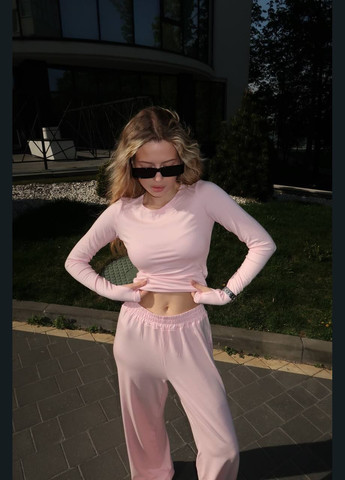 Жіночий костюм лонгслів та штани MonCher (332615233)