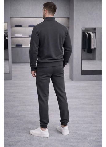 Костюм НБ кофта штаны графитовый No Brand (388695259)