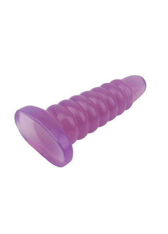 Большая анальная пробка  Hi-Rubber Chubby Anal Plug Purple Chisa (289783364)