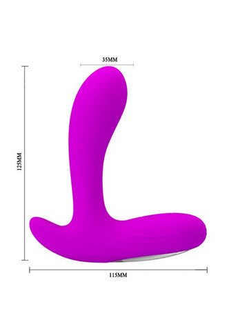 Масажер простати - Pretty Love Backie Prostate Stimulator Purple Drive LyBaile (335863545)