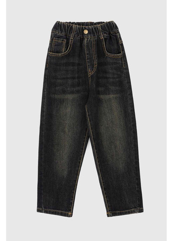 Черные демисезонные джинсы Yekipeer