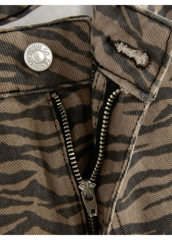 Джинсы демисезон,светло-коричневый в узоры, Primark - (369625831)