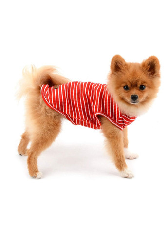 Костюм (футболка) для собак и кошек в полоску, размер L, No Brand (368710425)