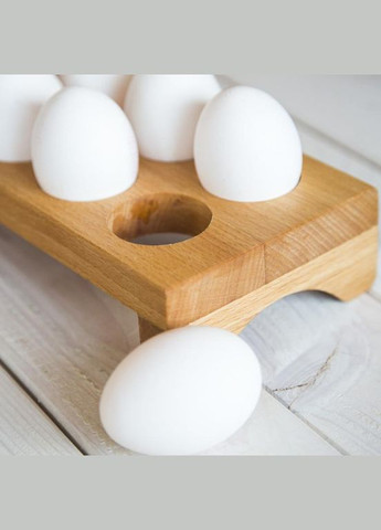Підставка для яєць з дерева Маран бланже (ПЯЙ-001301) No Brand (327865023)