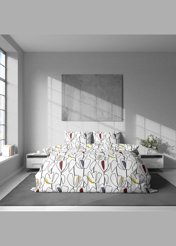 Комплект постільної білизни Євро полісатин Lelit (331788368)