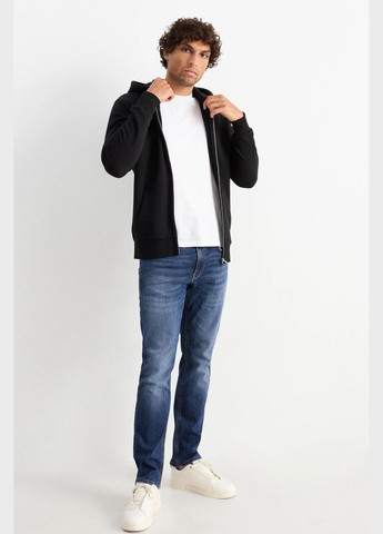 Синие демисезонные джинсы slim fit C&A