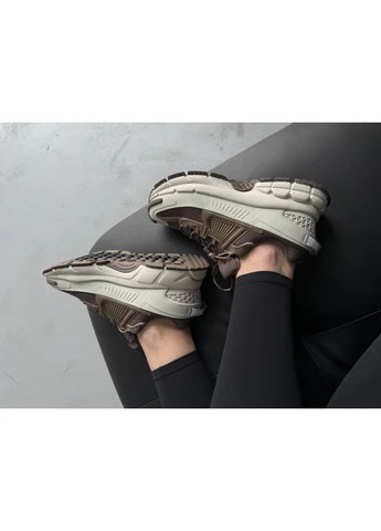 Бежевые демисезонные кроссовки мужские nike zoom vomero roam beige/brown найк вомеро роам бежевые No Brand