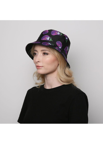 Панама жіноча двостороння котон чорна LANCE LuckyLOOK 855-206 (322789191)