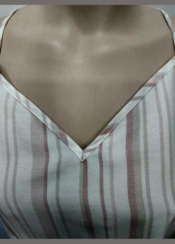 Бежева розкішна піжамка paola зі льна розмір Aruelle