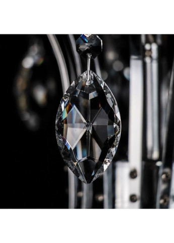 Класична кришталева люстра на ланцюзі на 8 лампочок E2045/8/CR No Brand (352229443)