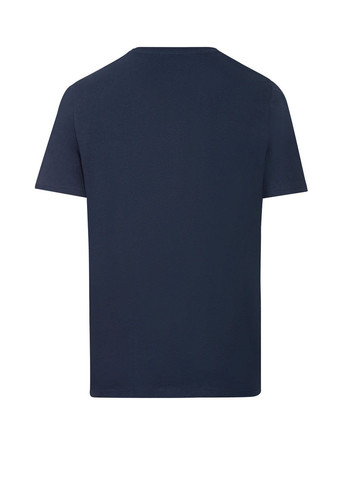 Темно-синяя футболка с коротким рукавом Livergy