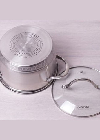 Каструля з кришкою 2,1 л KM-4717S Kamille (316614779)