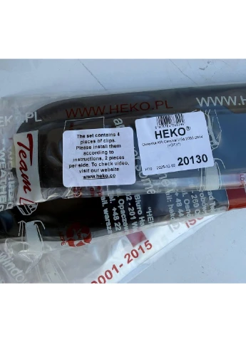 Дефлекторы вставные для KIA 2006-2012 Team Heko Carnival (398175377)