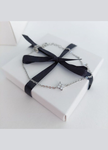 Комплект ювелирной бижутерии из 3-х украшений посеребренный DeKolie (296481815)