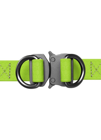 Шлея-метелик Waterproof салатова M 20 мм 50-80 см (4823089319247) WAUDOG (354702178)