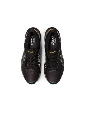 Комбіновані Осінні чоловічі кросівки для бігу gel-pulse 14 gtx чорний. жовтий Asics