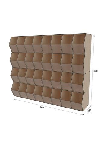 Диспенсер для конфет, снеков, орехов, крупы на 32 ячейки Ekostar (366599777)