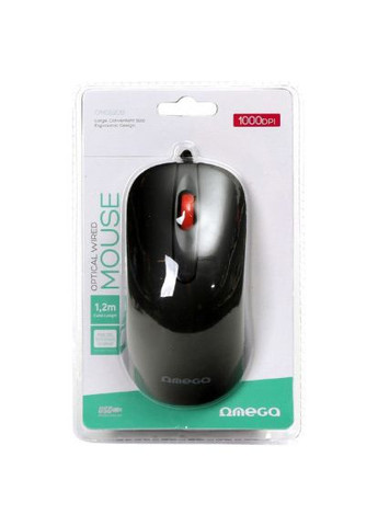 Мышка (OM0520B) Omega OM-520 USB Black (366656892)