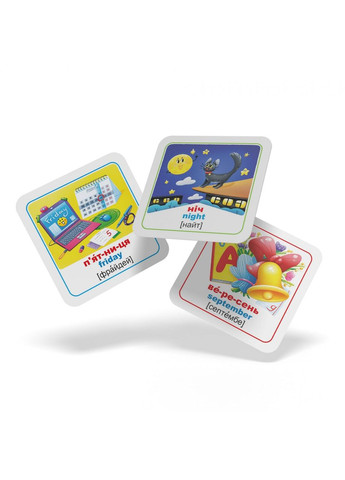 Розумні картки. Пори року, дні тижня, час доби. 30 шт. () Кристал Бук F00030526 (331860319)