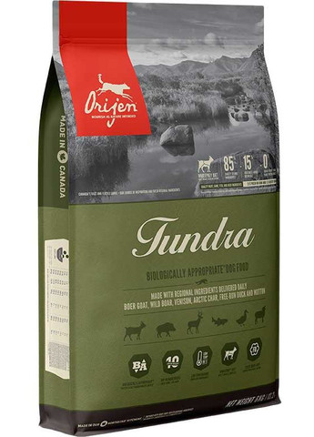 Сухий корм для собак для всіх порід та всіх стадій життя Tundra Dog 6 кг (o18560) Orijen (364787524)