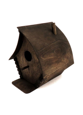 Шпаківня садова з дерева Горобинник мокко (СКВ-001710) No Brand (328605303)