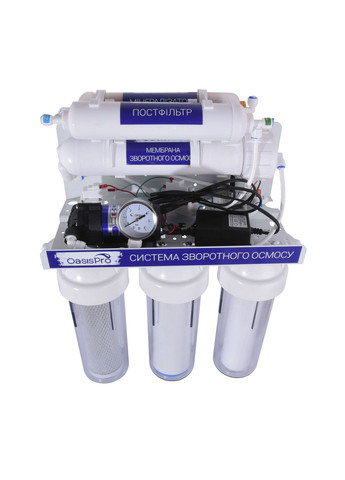 Система зворотного осмосу, насос + ПЛАСТ. бак, мінералізатор BSL03M-RO-75 OasisPro (332787194)