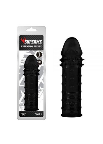 Насадка Superme extensio Black,, Размер упаковки: 29*9*5 см Chisa (289868515)
