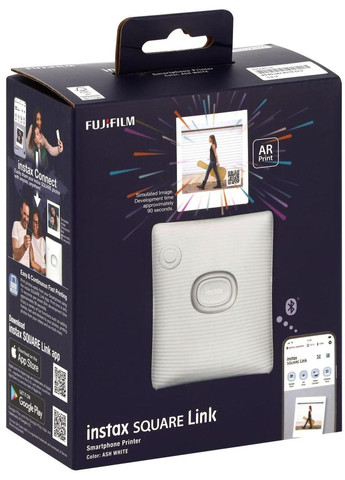 Фотопринтер Instax Square Link Ash White Fujifilm (370872673)