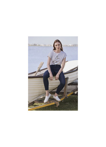 Джинси Slim Fit завужені для жінки LYCRA® 408133 38(S) темно-синій Esmara - (315386688)