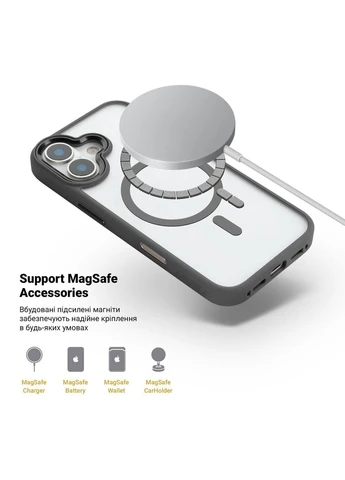 Чехол Unit MagCase для Apple iPhone 17 Black (ARM86281) KLB ArmorStandart (390139992)
