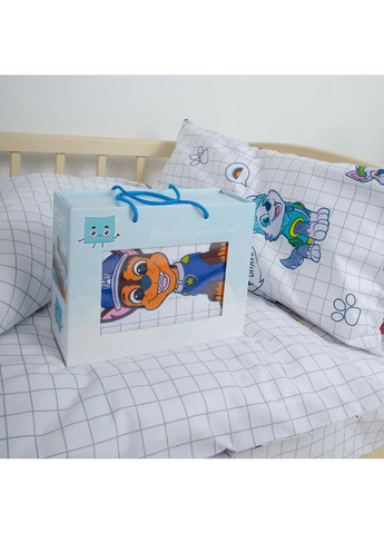 Детский комплект постельного белья, одеяло 140*105 см, наволочка 40*60 см, Щенки-спасатели ТЕПИК Белый (20840140105) ТЕП (365851842)
