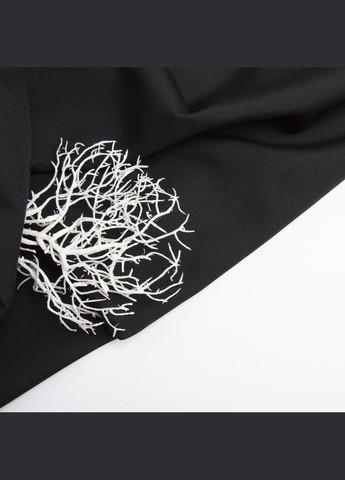 Тканина костюмна габардин чорна IDEIA (275870578)