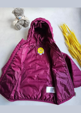 Рожева демісезонна дитяча куртка демі для дівчаток Lupilu Куртка