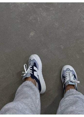 Білі Осінні кросівки чоловічі new balance ct302 white blue нью беланс ct302 No Brand