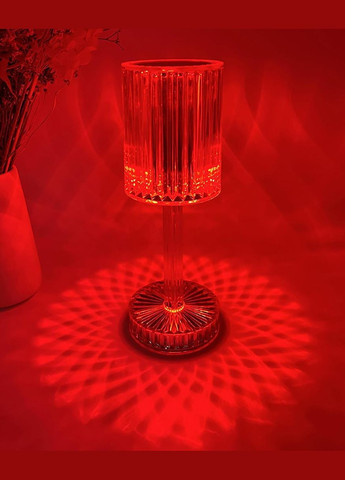 Настільна лампа-нічник K4 з пультом RGB Нічник Rose Diamond Table Lamp VHG (338221057)