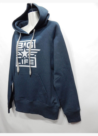 Женская теплая толстовка трикотажная с капюшоном PREMIUM women Oversize р. 5052 021GT No Brand (307173313)