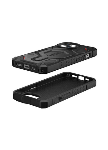 Чехол-накладка Monarch Pro Magsafe для Apple iPhone 15 Kevlar Black (114219113940) Urban Armor Gear (360397345)