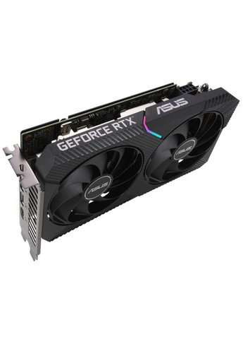Відеокарта GeForce RTX 3060,, DUAL OC V2, 12Gb GDDR6, 192-bit, HDMI/3xDP, 1867/15000 MHz, 8-pin (DUAL-RTX3060-O12G-V2) Asus (325877636)