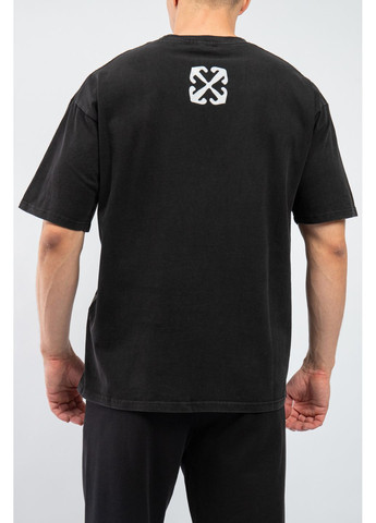 Черная футболка Off White