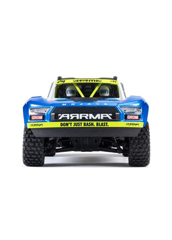 Машинка на радиоуправлении Mojave Grom MEGA 4WD 380 Brushed 1/16 Desert Truck RTR (ARA2104T2 Blue) Arrma (338598073)