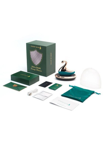 Вишуканий вакуумний вібратор Knight Jenay SOUL & DESIRE, лубрикант у комплекті No Brand (366878735)