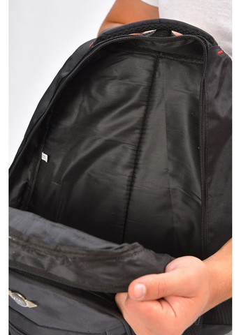 Рюкзак чоловічий спортивний чорного кольору Let's Shop (356454650)